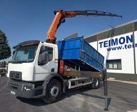 RENAULT C 320 4X2 BASCULANTE GRUA PALFINGER