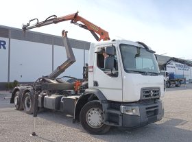 RENAULT D320 6X2 GANCHO Y GRUA