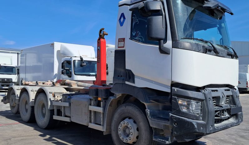 RENAULT C44 8X4 GANCHO HIAB lleno