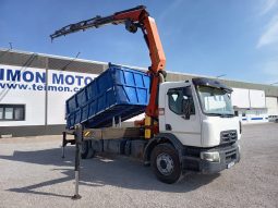 RENAULT C 320 4X2 BASCULANTE GRUA PALFINGER