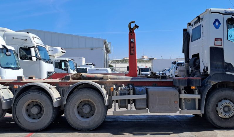 RENAULT C44 8X4 GANCHO HIAB lleno