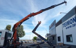 RENAULT D320 6X2 GANCHO Y GRUA lleno
