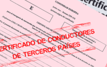 NUEVA REGULACIÓN DEL CERTIFICADO DE CONDUCTOR DE TERCER PAIS